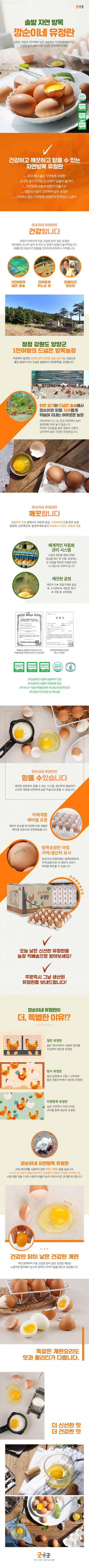 [T053]유정란 계란 상세페이지 제작+촬영
